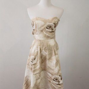 WHBM like brand new cream dress size 0